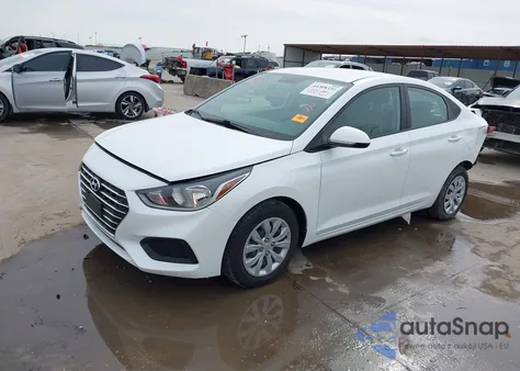 2022 Hyundai Accent Se from USA, damaged, VIN 3KPC24A6XNE178577